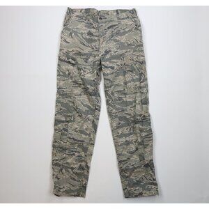 Vtg Y2K USGI Mens Medium Long Airmans Battle Camouflage Cargo Pants Trousers USA